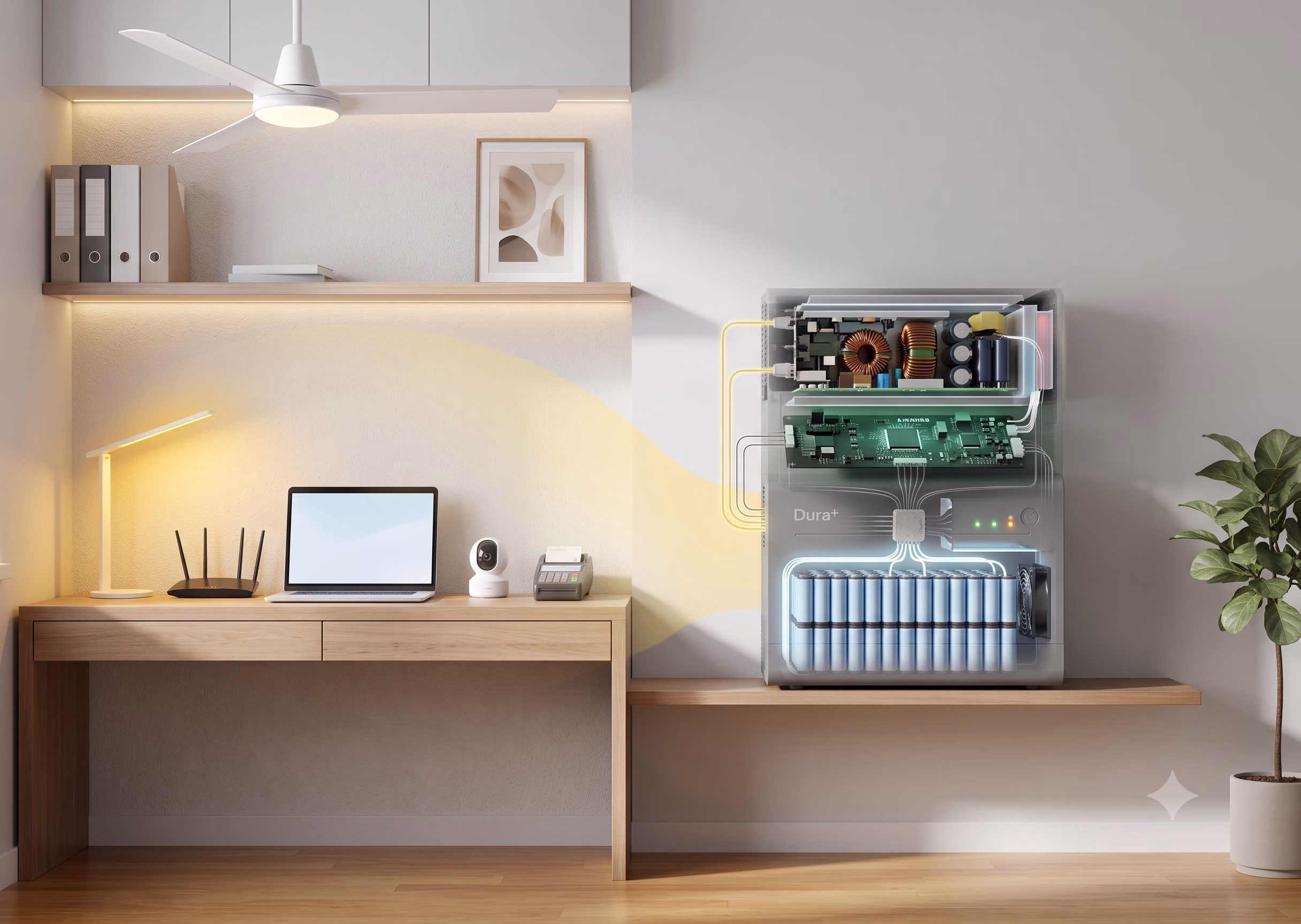 Matched Dura Plus lithium battery, BMS and inverter system design